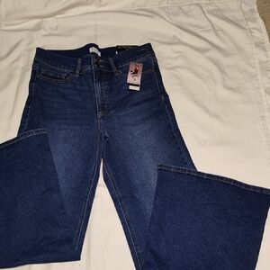 Sofia by Sofia Vergara Dark Blue Straight Leg Jeans